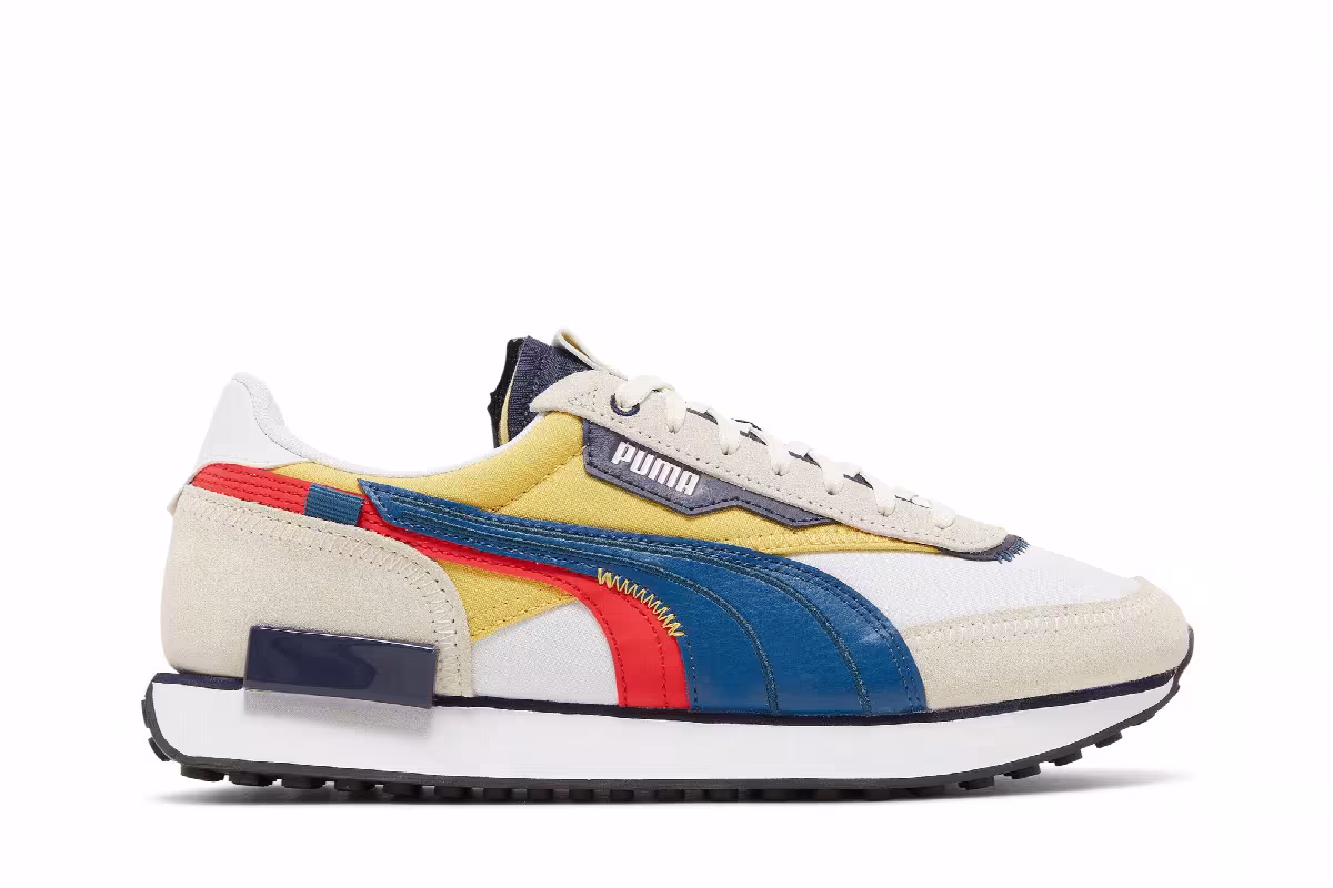 Puma Future Rider Displaced - White, view 2