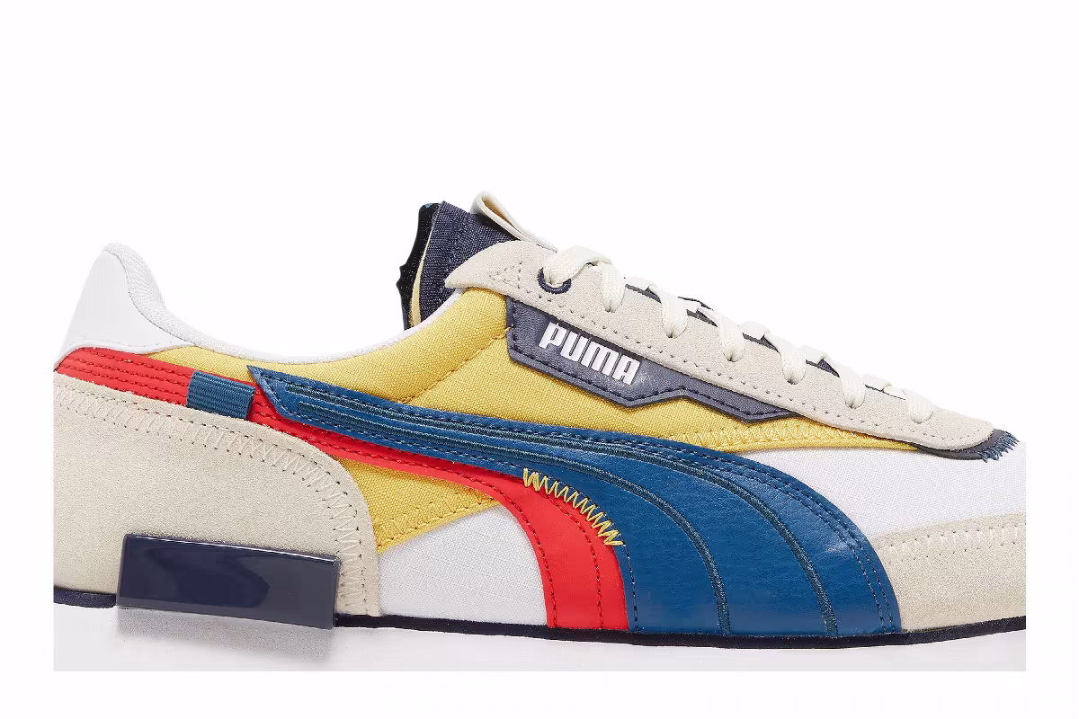 Puma Future Rider Displaced - White, view 3
