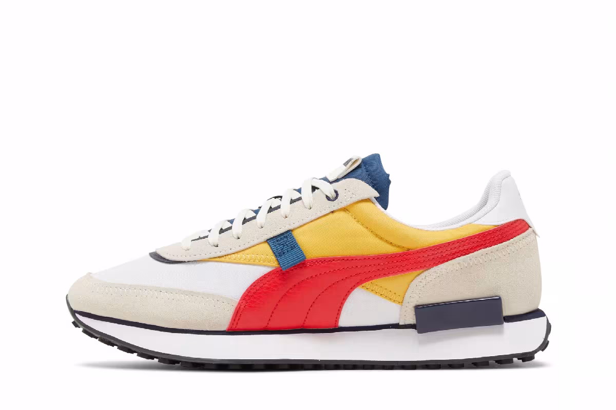 Puma Future Rider Displaced - White, view 4