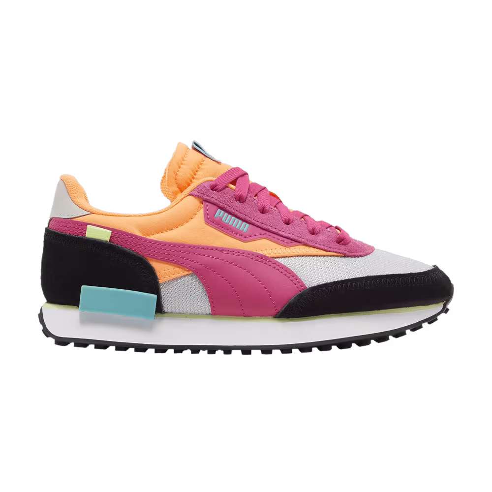 Puma Women's Future Rider Soft Grey Violet Beetroot Purple