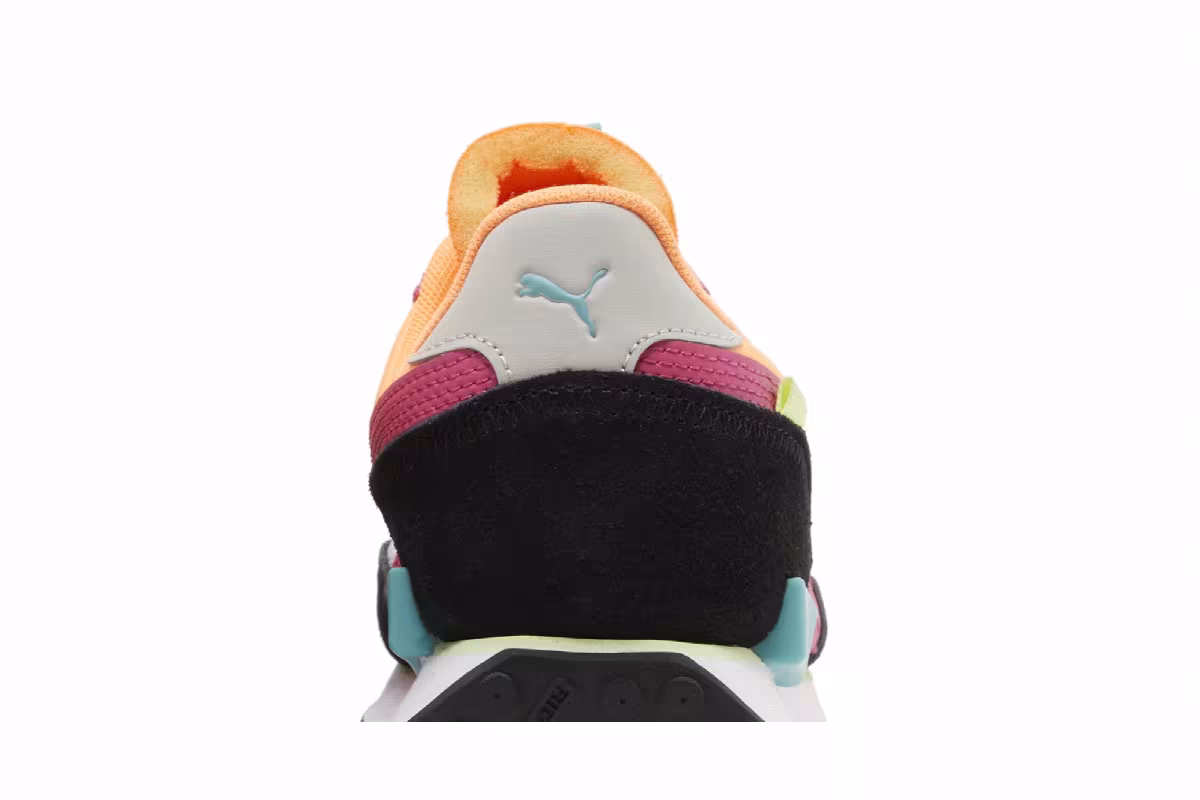 Puma Women's Future Rider Soft Grey Violet Beetroot Purple, view 8