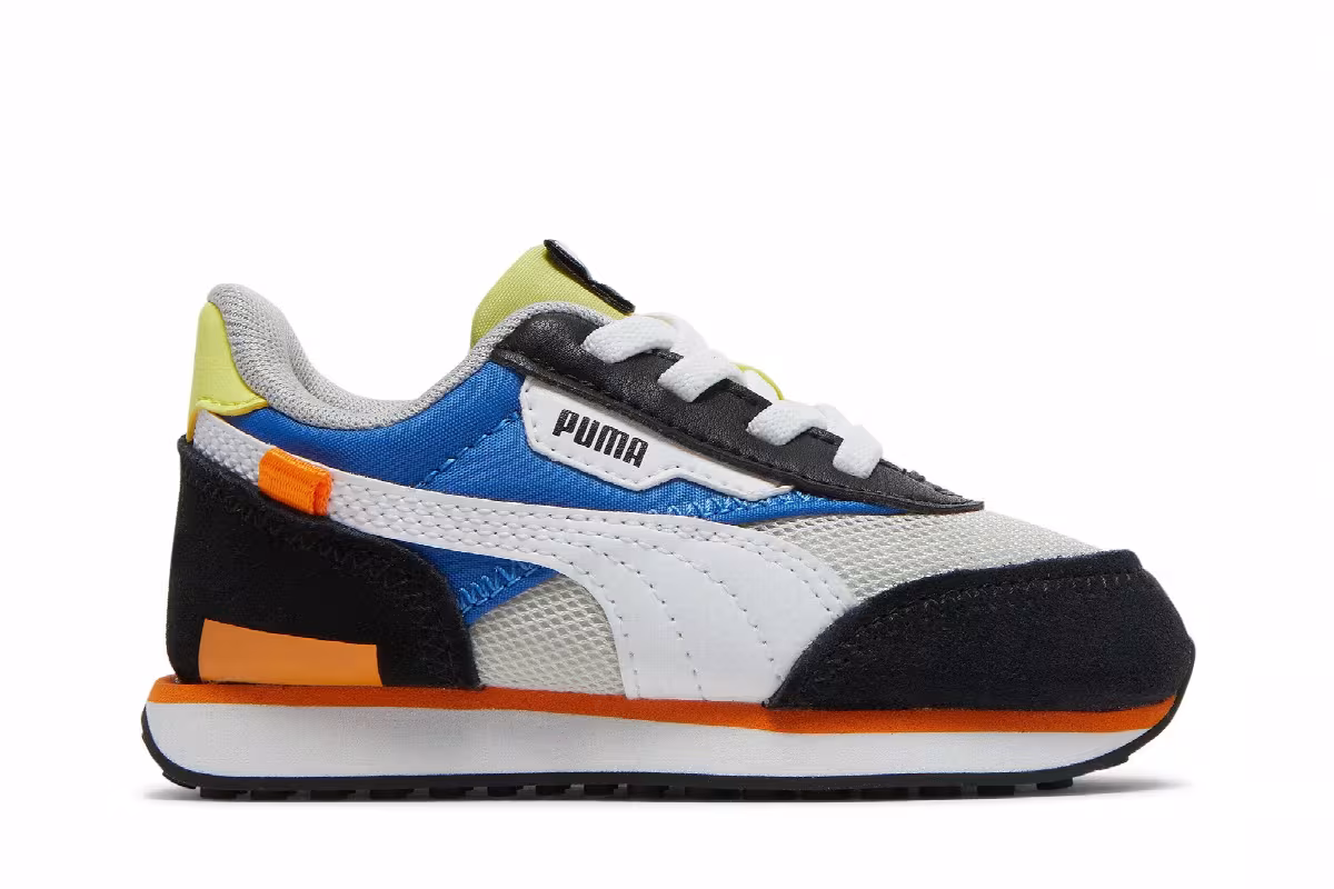 Puma Future Rider Splash Infant Grey Violet, view 2