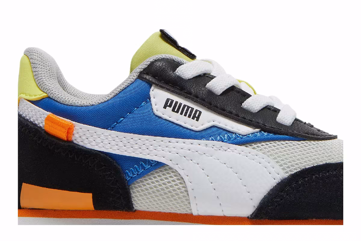 Puma Future Rider Splash Infant Grey Violet, view 3