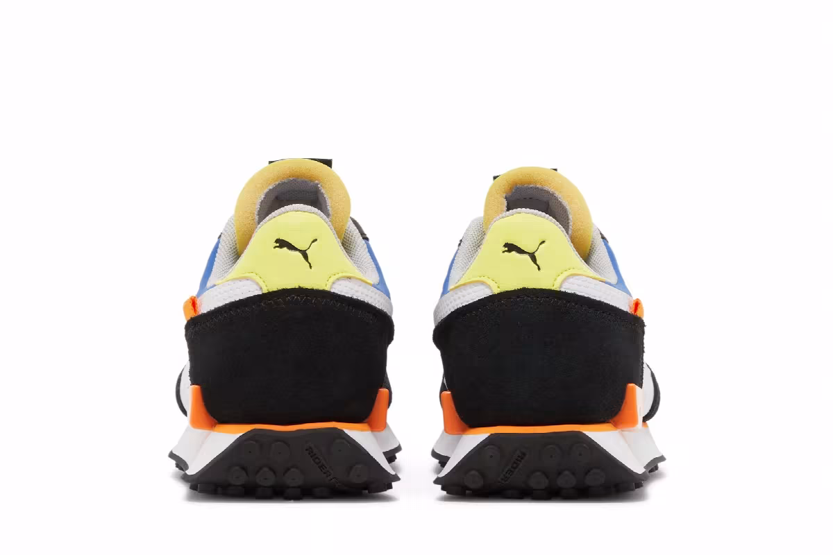 Puma Future Rider Splash Jr Grey Violet Victoria Blue, view 7
