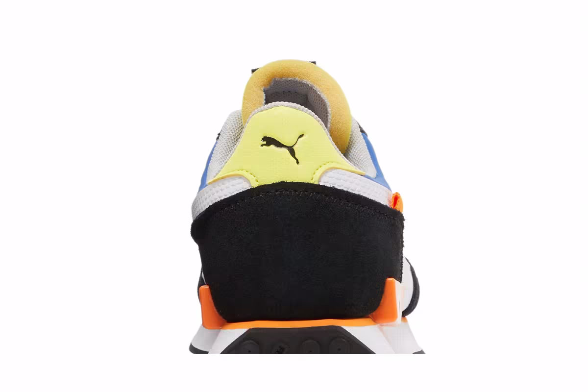 Puma Future Rider Splash Jr Grey Violet Victoria Blue, view 8