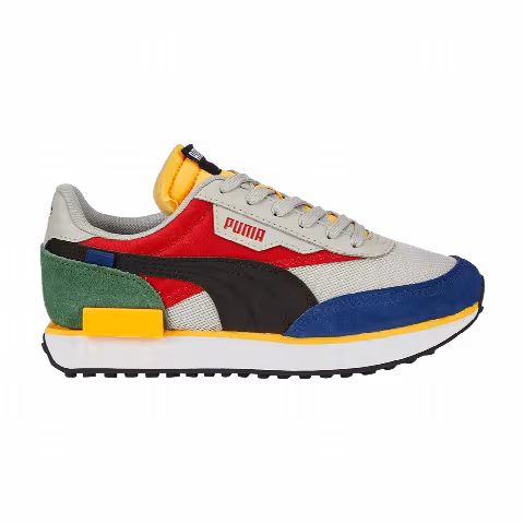 Puma Future Rider Splash Big Kid 'Burnt Red Grey Violet'