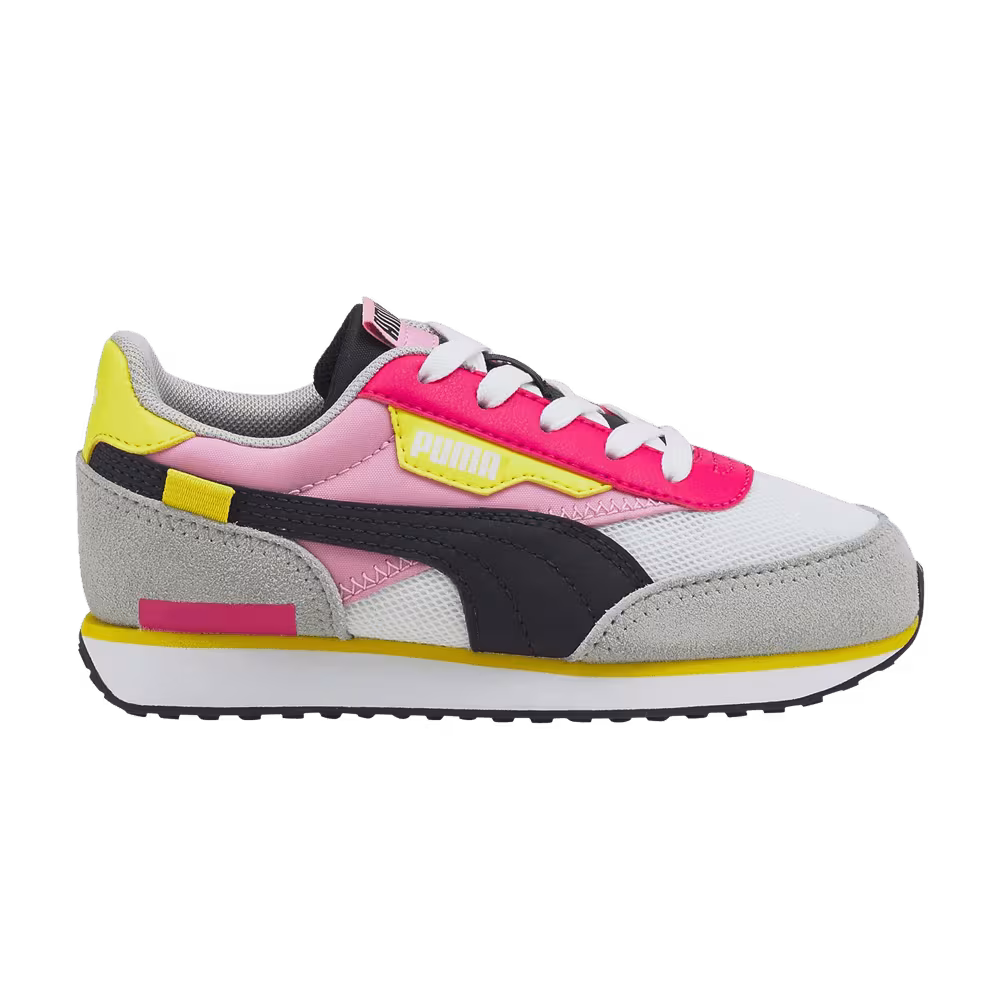 Puma Future Rider Splash Little Kid White Prism Pink