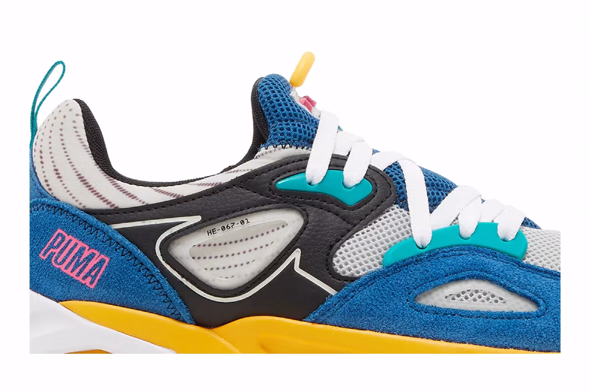 Puma TRC Blaze SWxP Lake Blue Tangerine, view 3