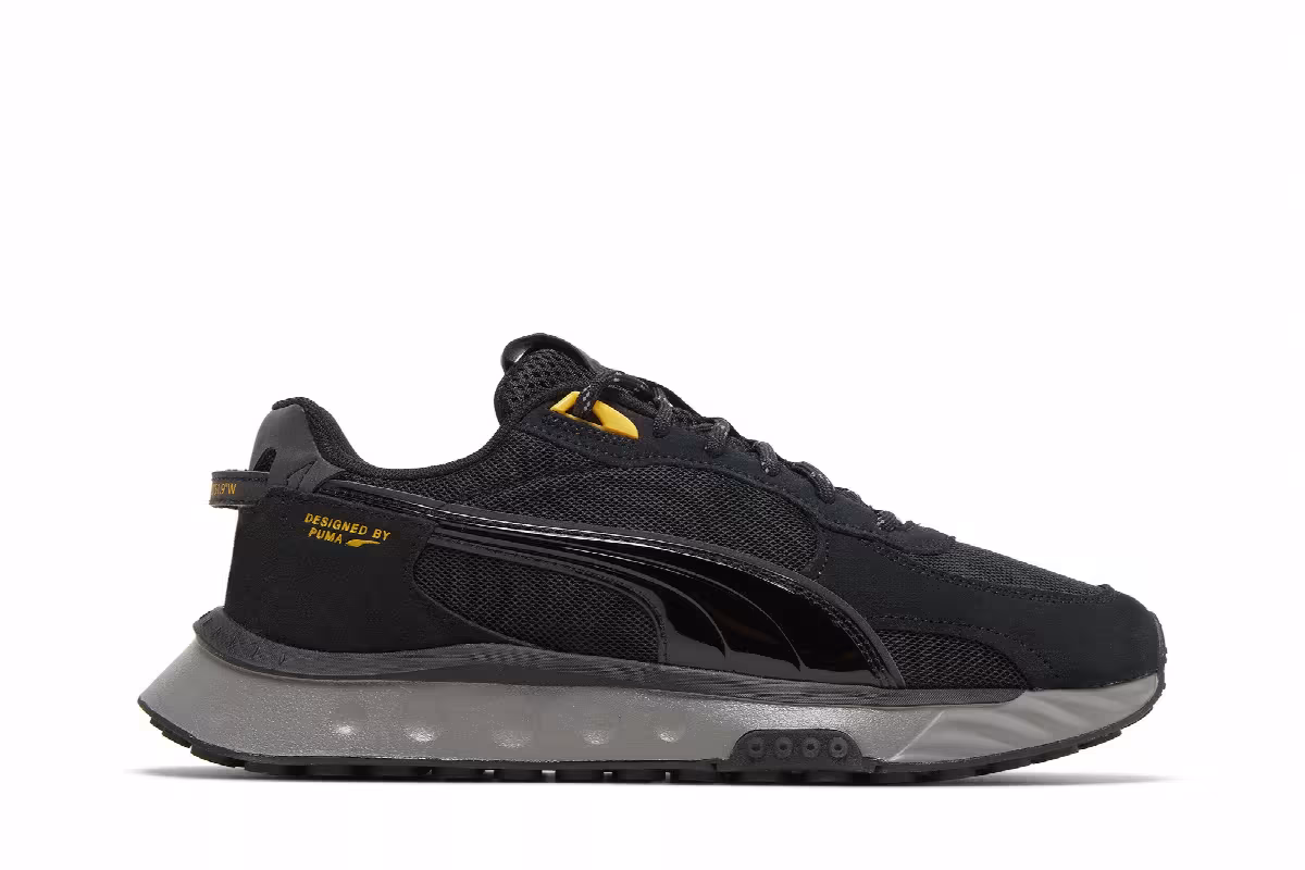 Neymar Jr. x Puma Wild Rider Black Castlerock, view 2