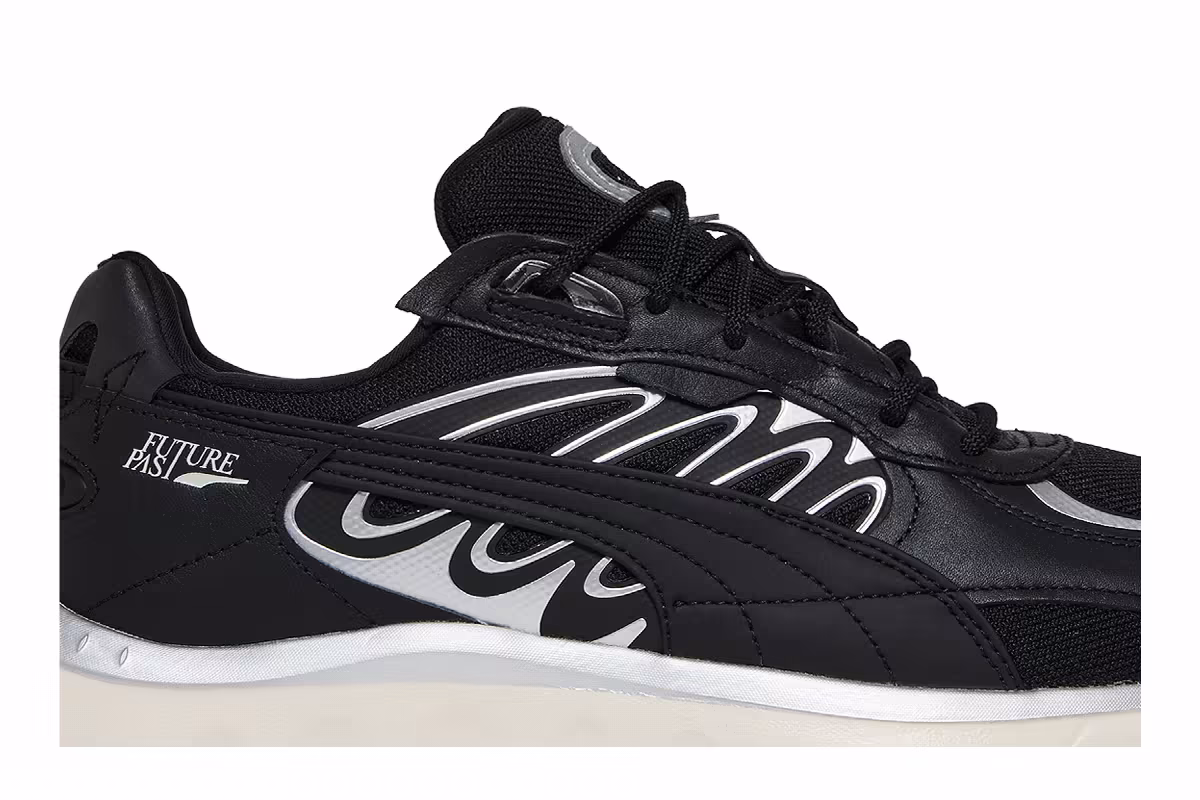 Puma Wild Rider Techno Black Silver, view 3