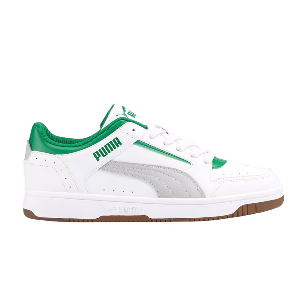 Puma Rebound Joy Low White Amazon Green