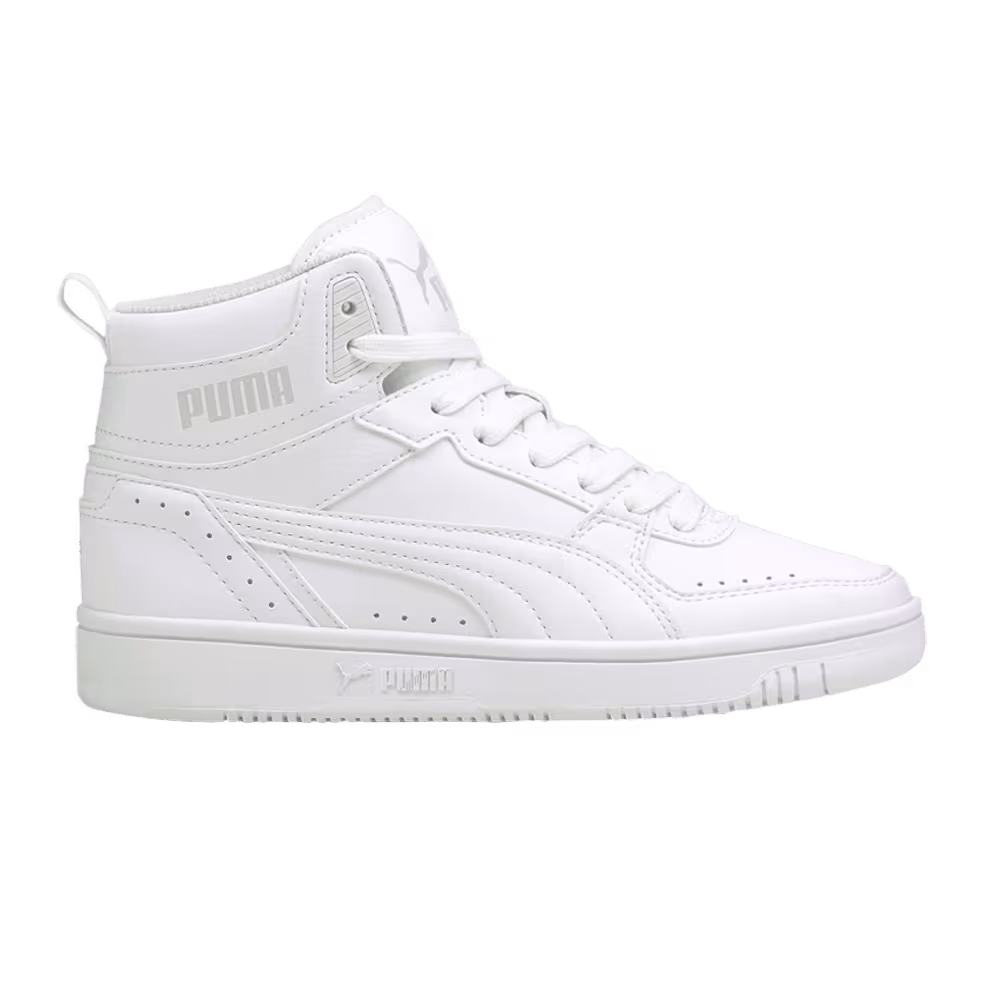 Puma Rebound Joy Big Kid White Limestone