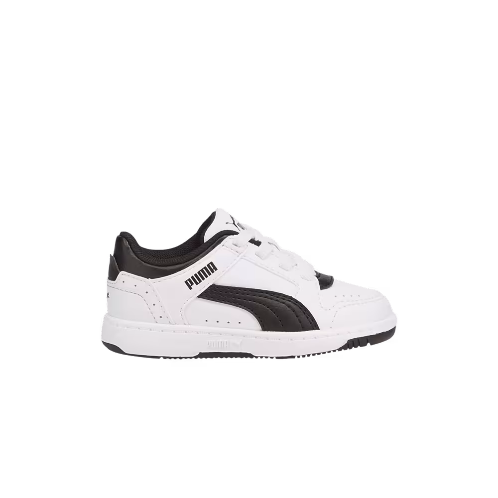 Puma Rebound Joy Low Infant White Black