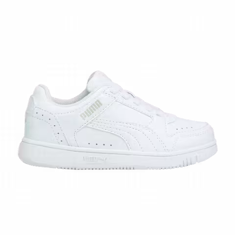 Puma Rebound Joy Low Little Kid 'White Grey Violet'