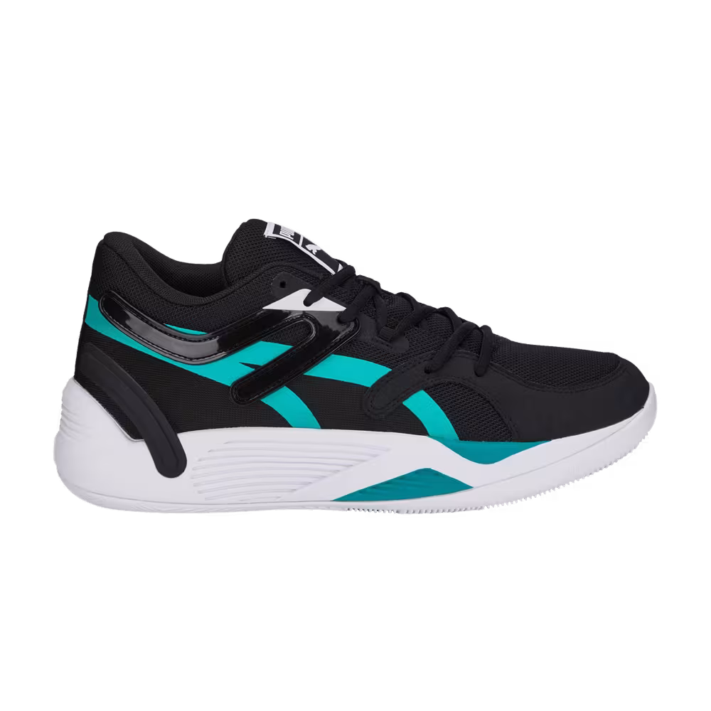 Puma TRC Blaze Court Black Deep Aqua