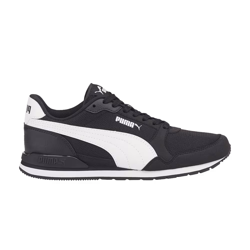Puma ST Runner v3 Mesh Big Kid Black White