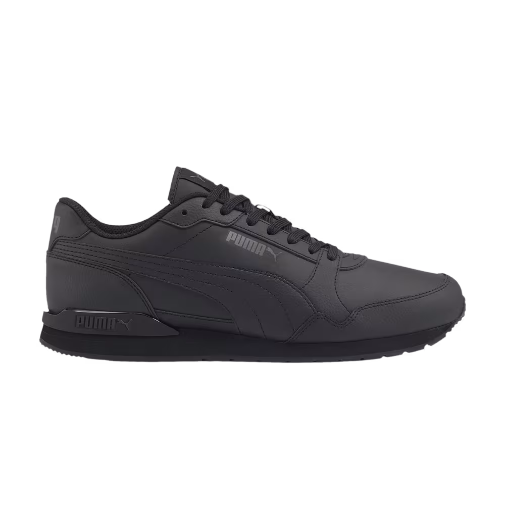 Puma ST Runner v3 Leather Triple Black