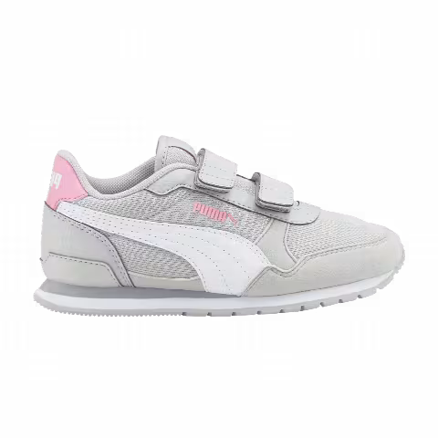 Puma ST Runner v3 Mesh V Little Kid 'Grey Violet Prism Pink'