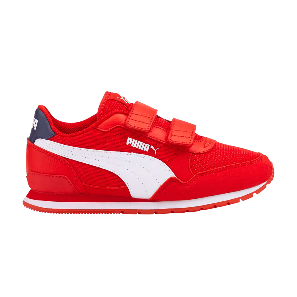 Puma ST Runner v3 Mesh V Little Kid High Risk Red