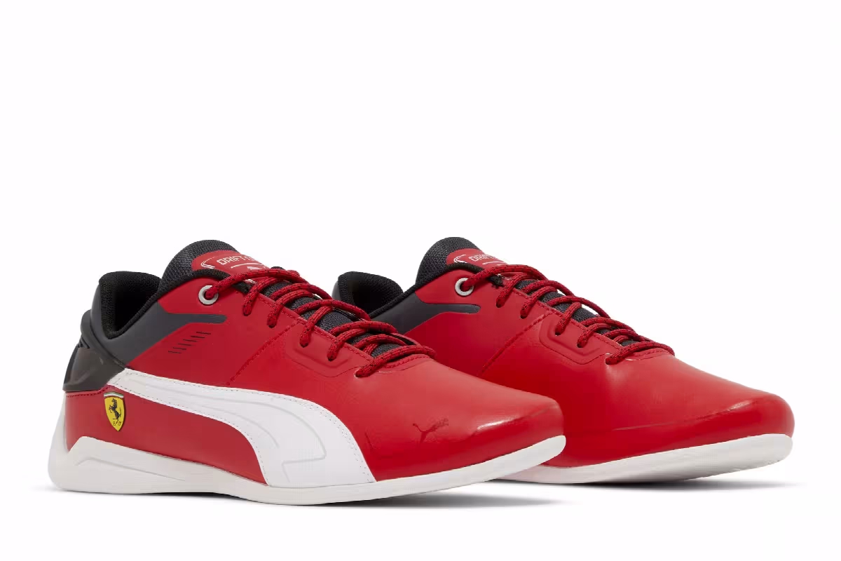 Puma Scuderia Ferrari x Drift Cat Delta Rosso Corsa White, view 9
