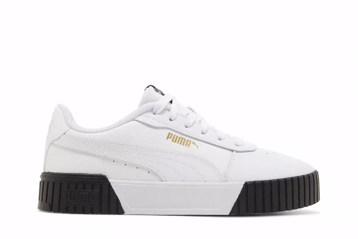 Puma Women's Carina 2.0 White Black, view 2