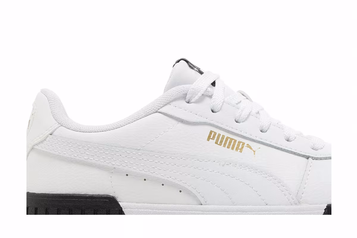 Puma Women's Carina 2.0 White Black, view 3