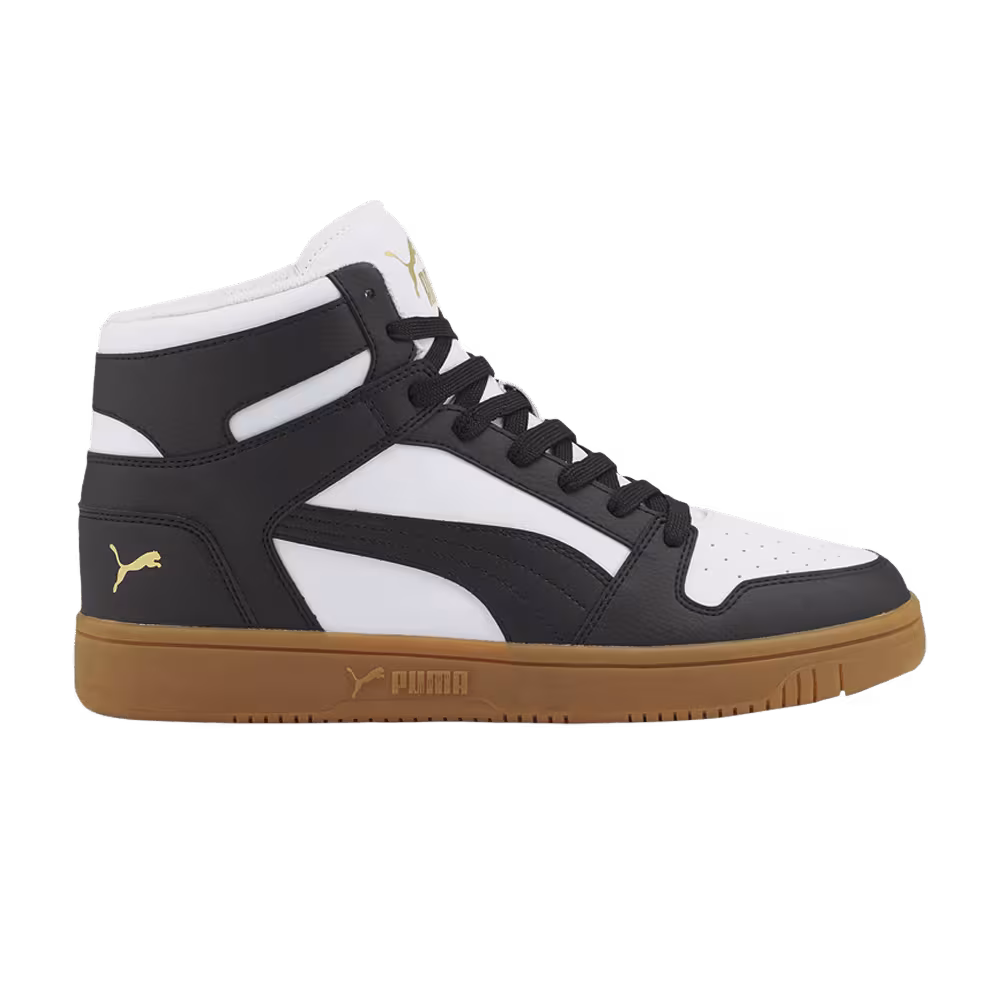 Puma Rebound LayUp White Black Gum