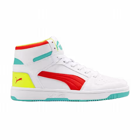 Puma Rebound LayUp 'White High Risk Red'