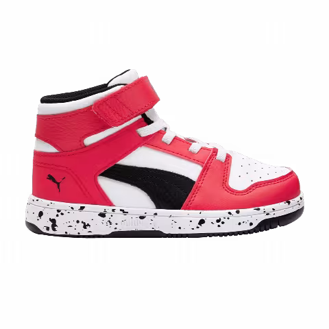 Puma Rebound LayUp Little Kid 'Speckled - High Risk Red'