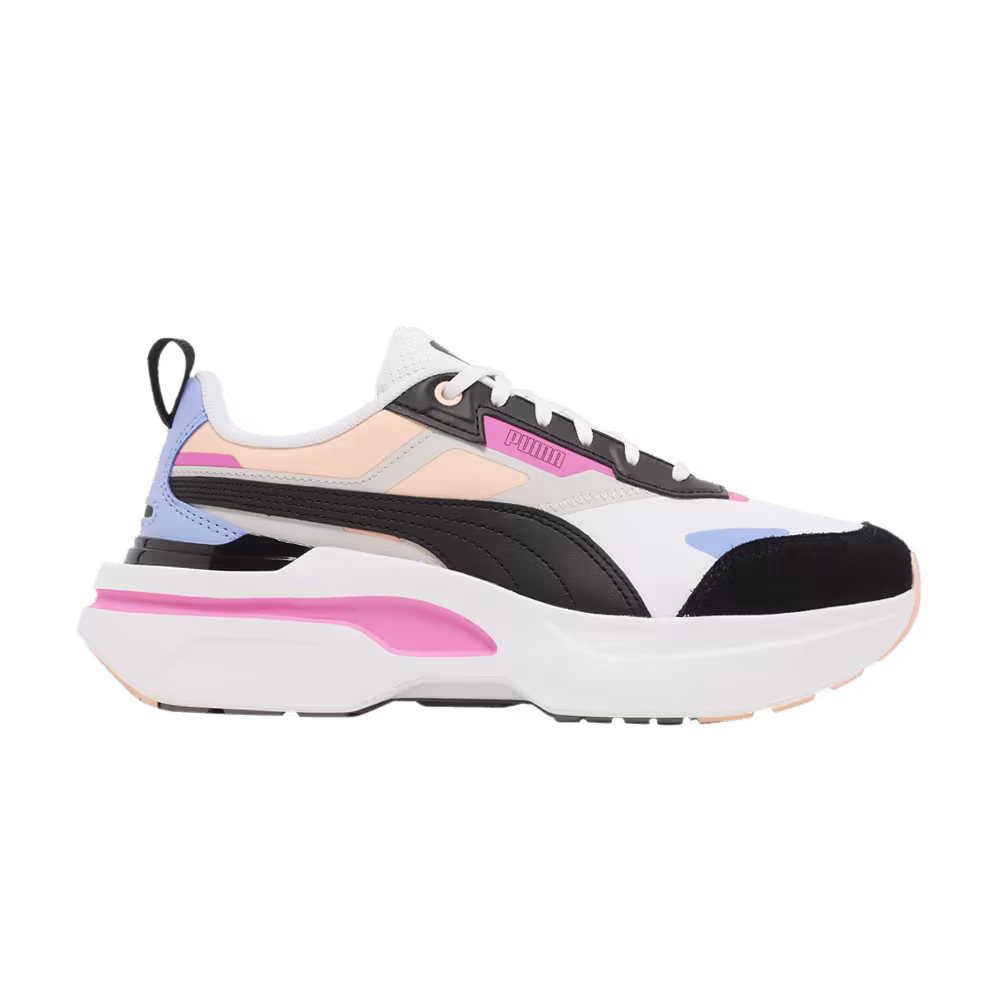 Puma Women's Kosmo Rider Bright White Grey Violet