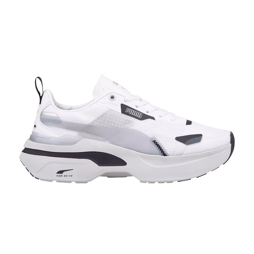 Puma Women's Kosmo Rider White Glacier Grey