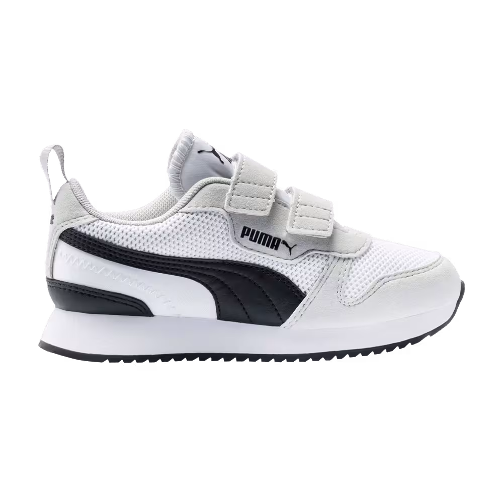 Puma R78 Little Kid White Grey Violet