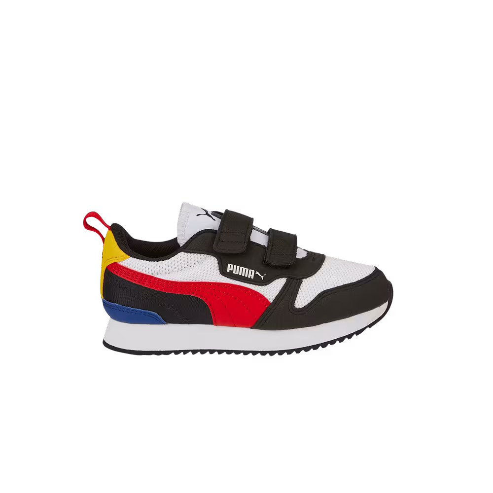 Puma R78 Little Kid Black Red Blue