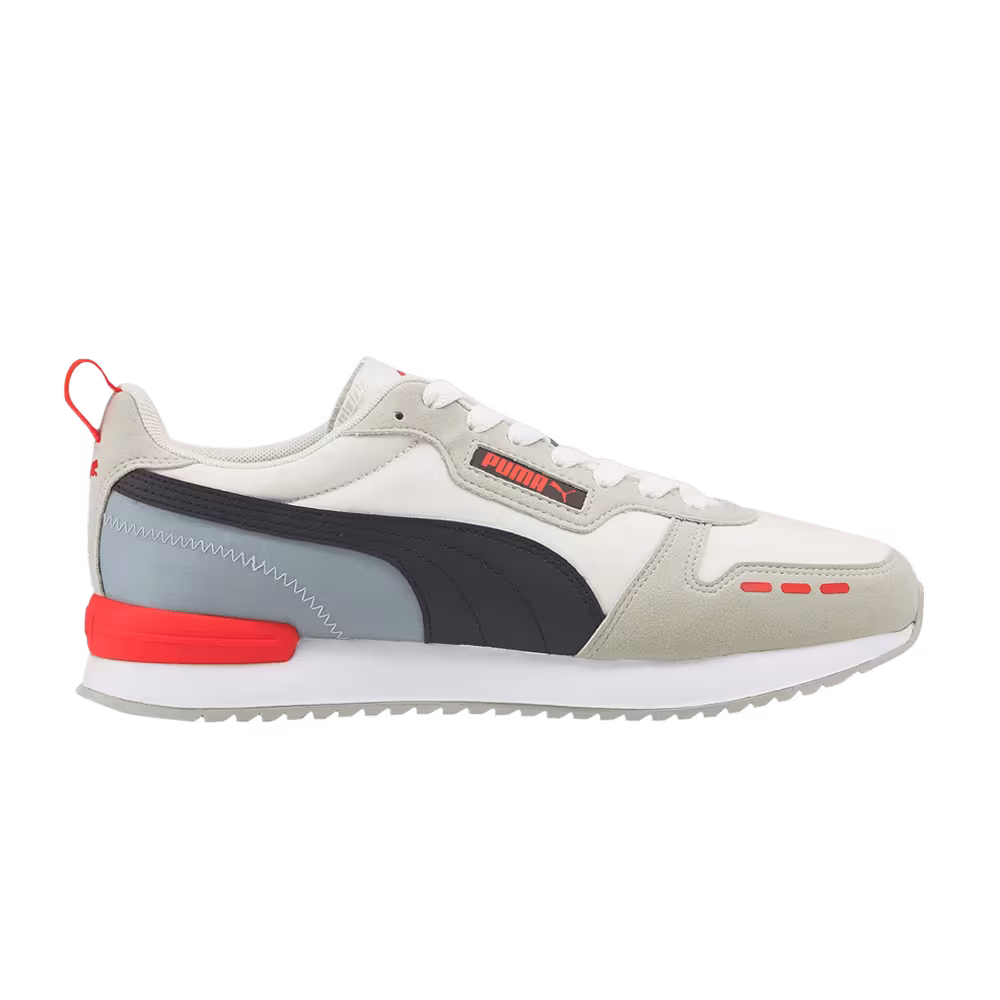 Puma R78 Mesh Vaporous Grey High Risk Red