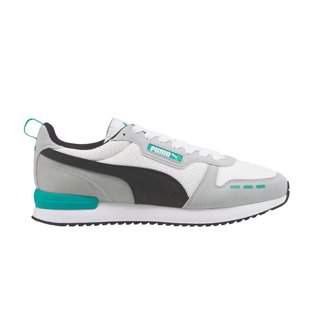 Puma R78 White Spectra Green