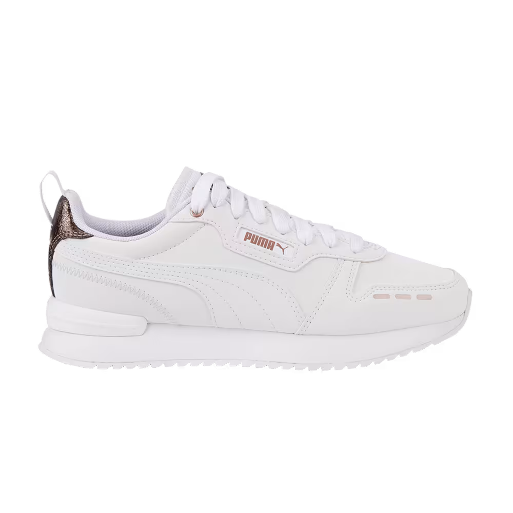 Puma Women's R78 Raw Metallics White Rose Gold