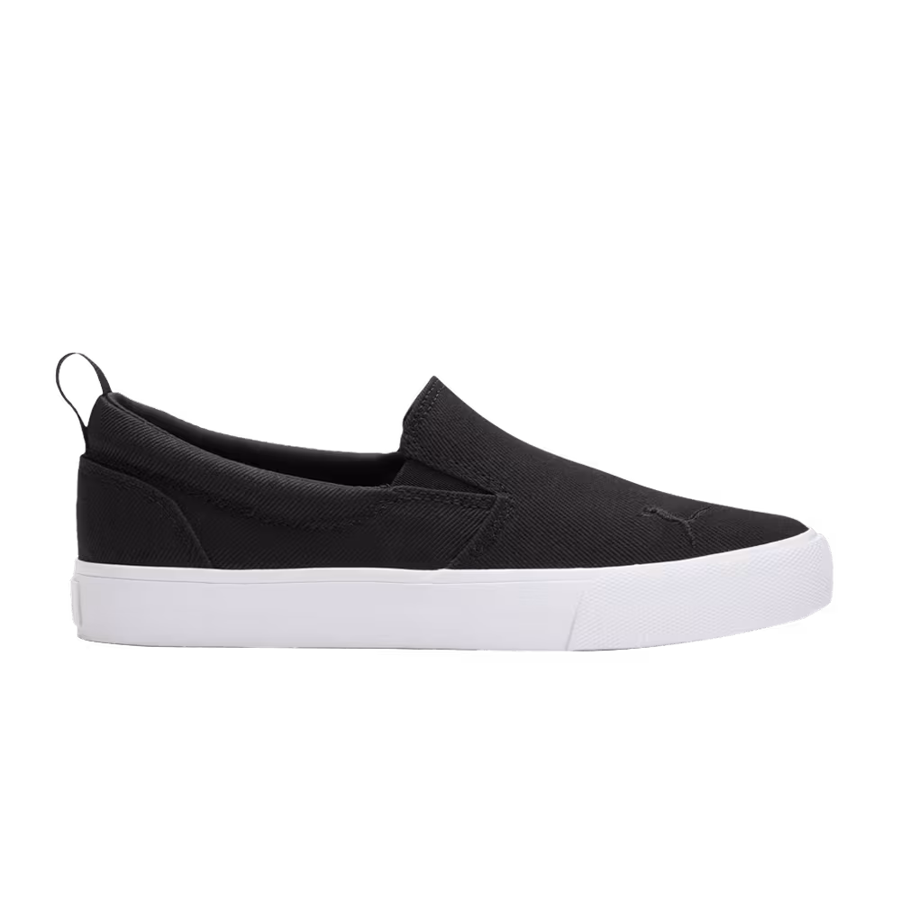 Puma Women's Bari Slip-On Black Team Gold