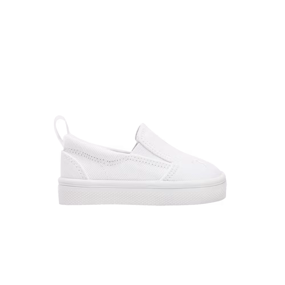 Puma Bari Slip-On Infant White Silver