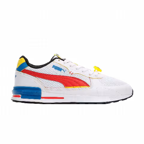 SmileyWorld x Puma Graviton Big Kid 'White High Risk Red'
