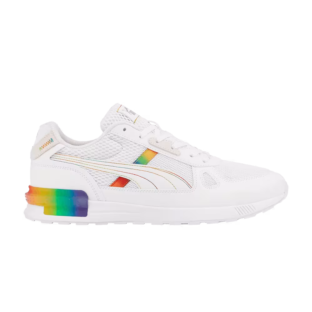 Puma Graviton Pro Rainbow Hues - White