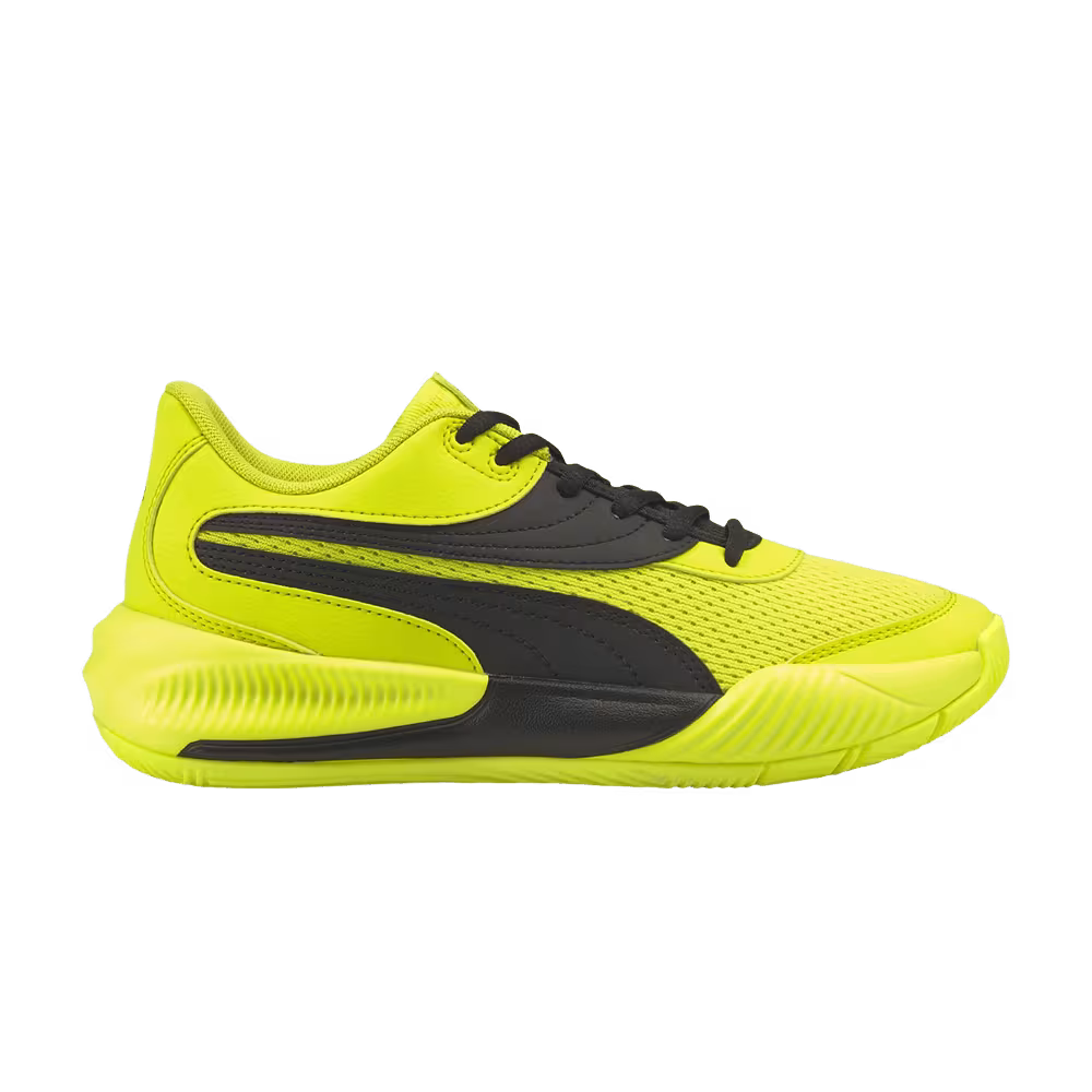 Puma Triple Basketball Jr Yellow Glow