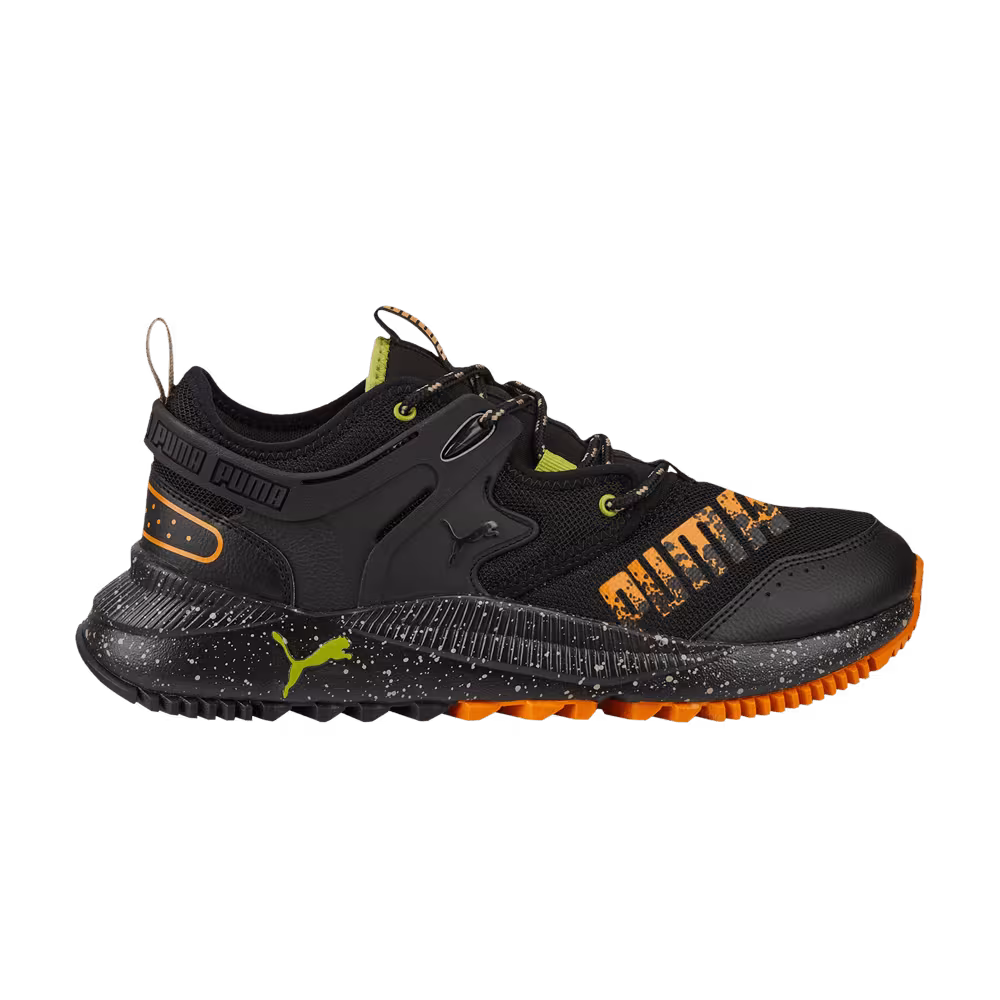 Puma Pacer Future Trail Black Orange Brick