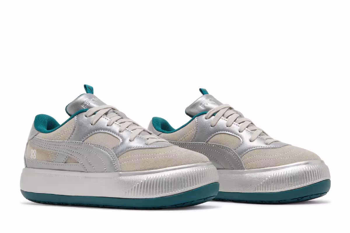Pronounce x Puma Women's Suede Mayu 2 Silver Ultra Violet, view 9