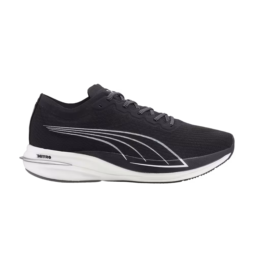 Puma Deviate Nitro Black White