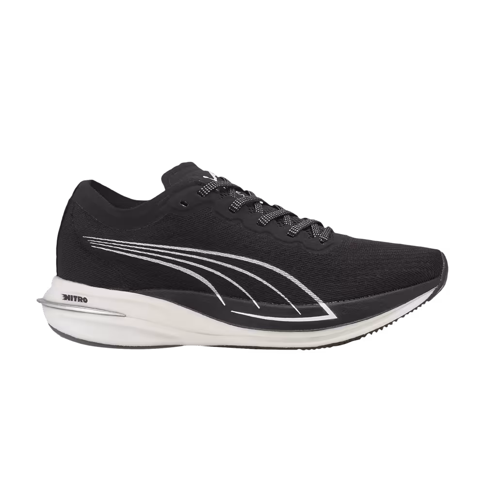 Puma Women's Deviate Nitro Black White