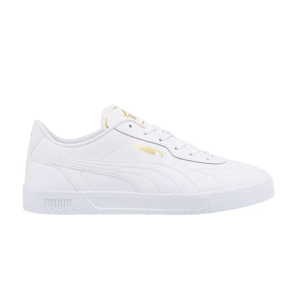 Puma Club Zone White Team Gold