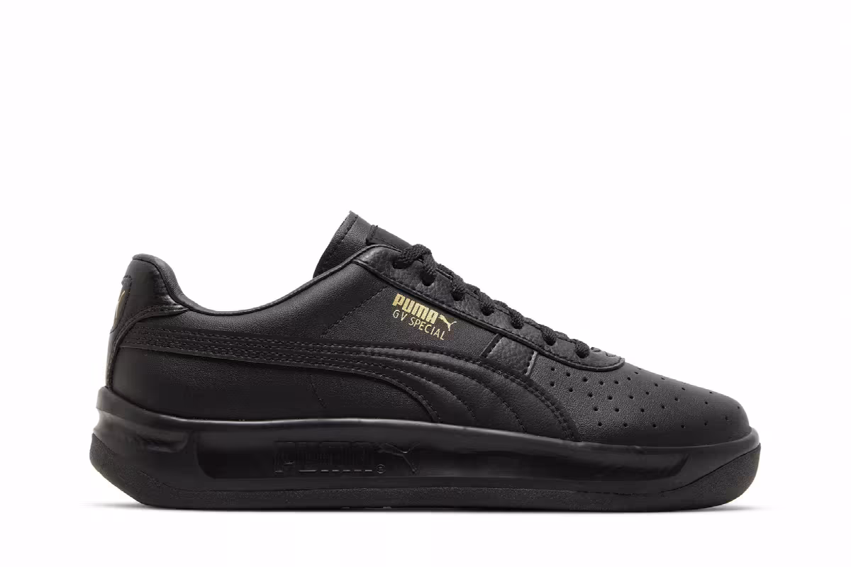 Puma GV Special Jr Black Team Gold, view 2