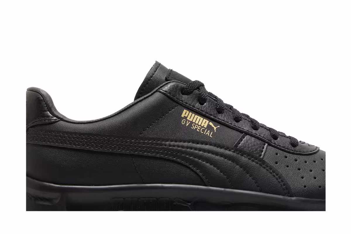 Puma GV Special Jr Black Team Gold, view 3