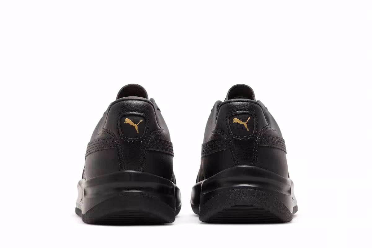 Puma GV Special Jr Black Team Gold, view 7