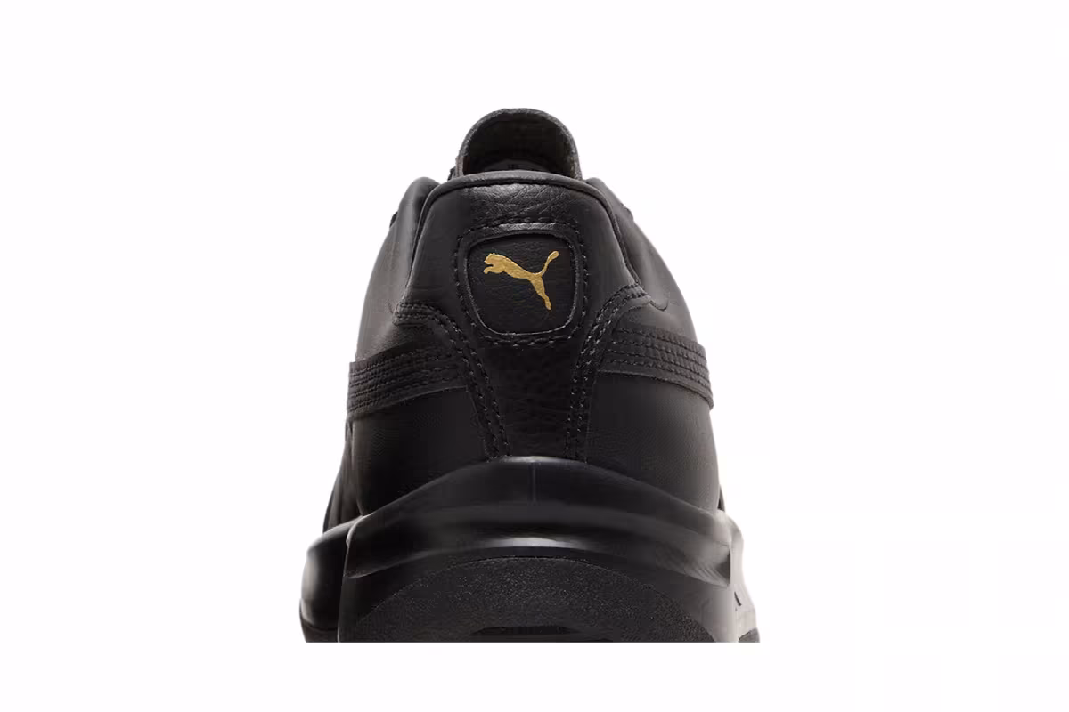 Puma GV Special Jr Black Team Gold, view 8